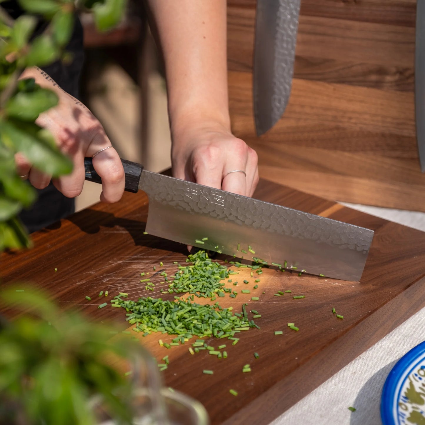 Seki Kyuba KATA – Couteau Nakiri Japonais 18 cm pour Légumes