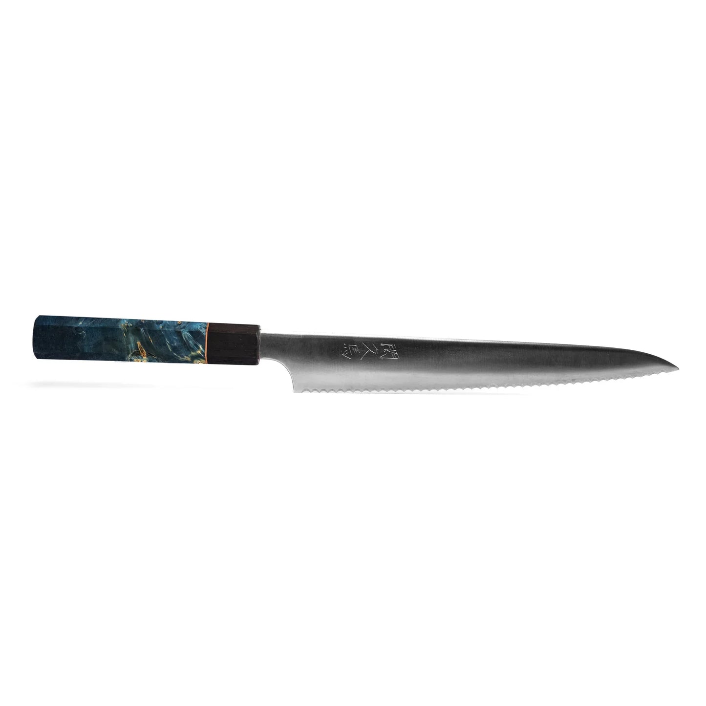 Ren Takumi Bread Knife 23.5cm – Mediterranean Blue